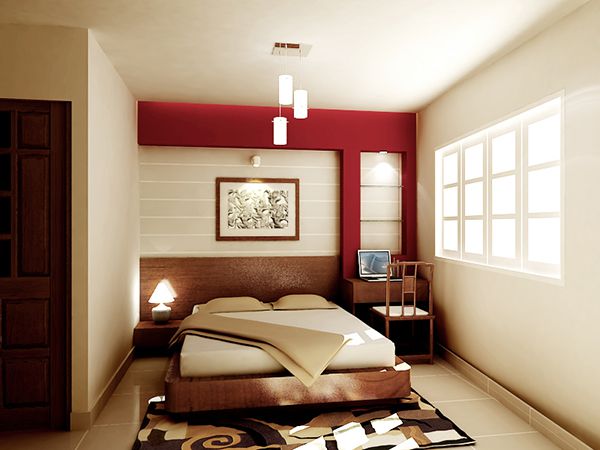 Thiết kế nội thất phòng ngủ nhà phố chú trọng không gian riêng tư tại phòng ngủ chính